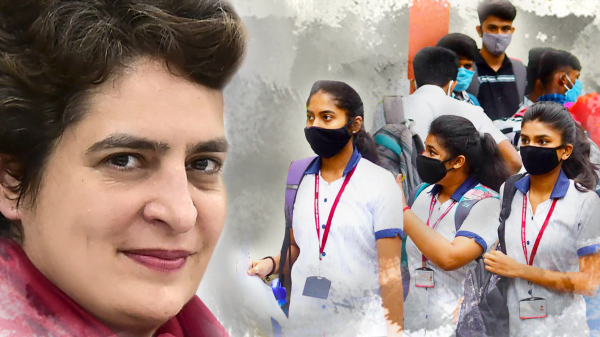 Priyanka Gandhi slammed CBSE