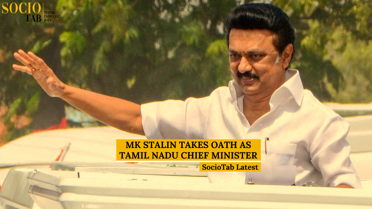 DMK Chief Stalin takes oath as Tamil Nadu CM - SocioTab