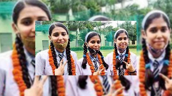 Lucknow's ICSE topper triplets