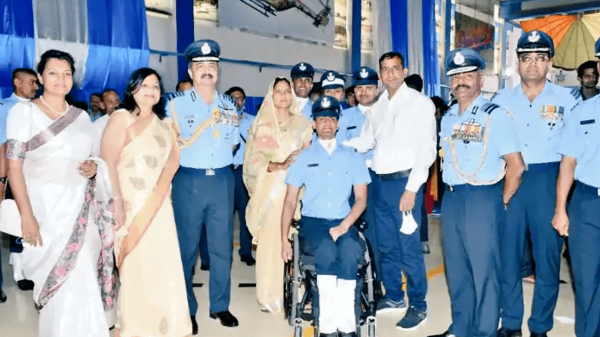 Starting Of A New Era: For The First Time Ever In The Country, A Disabled Cadet, Yogesh Yadav Has Been Inducted Into The Airforce